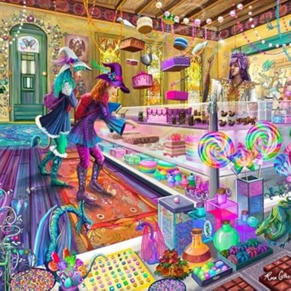 Fairy Cake Shop Collector Art Collection 500 Piece Jigsaw Puzzle new sealed